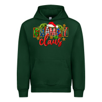 Forest Green Christmas grampy claus Urban Hoodie - FaDigitalArtStudio