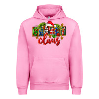 Fuchsia Pink Christmas grampy claus Urban Hoodie - FaDigitalArtStudio