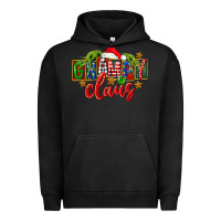 Pigment Black Christmas grampy claus Urban Hoodie - FaDigitalArtStudio