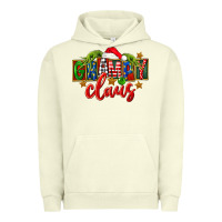 Pigment Pistachio Christmas grampy claus Urban Hoodie - FaDigitalArtStudio
