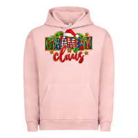 Pigment Salmon Christmas grampy claus Urban Hoodie - FaDigitalArtStudio