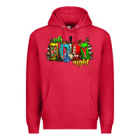 Cardinal oh holy night Premium Hoodie - CowhideDigitalArt