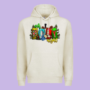 Oh Holy Night Premium Hoodie Designed By Cowhidedigitalart