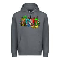 Rock oh holy night Premium Hoodie - CowhideDigitalArt