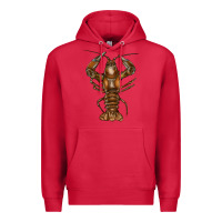 Cardinal crawfish Premium Hoodie - FaDigitalArtStudio