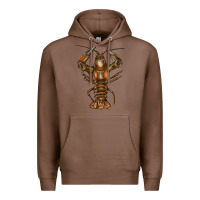 Chestnut crawfish Premium Hoodie - FaDigitalArtStudio