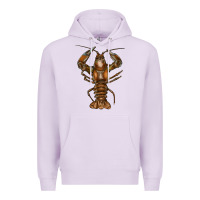 Lilac crawfish Premium Hoodie - FaDigitalArtStudio