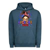 Pigment Midnight Navy All American nana Urban Hoodie - Neo Western