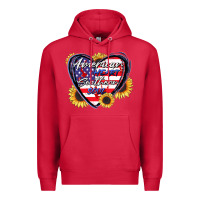Cardinal American heart southern soul Premium Hoodie - CowGirlArtShop