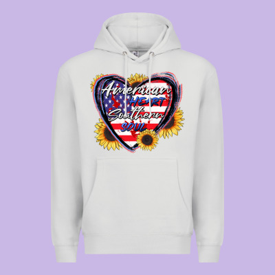 American Heart Southern Soul Premium Hoodie Designed By Cowgirlartshop