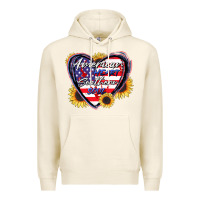 Tofu American heart southern soul Premium Hoodie - CowGirlArtShop