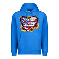 True Royal American heart southern soul Premium Hoodie - CowGirlArtShop