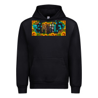 Black mini sunflower libbey cup Urban Hoodie - HRA Design Shop
