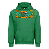 Emerald mini sunflower libbey cup Urban Hoodie - HRA Design Shop