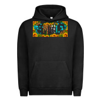 Pigment Black mini sunflower libbey cup Urban Hoodie - HRA Design Shop