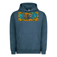 Pigment Midnight Navy mini sunflower libbey cup Urban Hoodie - HRA Design Shop