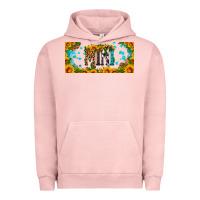 Pigment Salmon mini sunflower libbey cup Urban Hoodie - HRA Design Shop