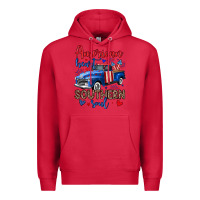 Cardinal American heart southern soul truck Premium Hoodie - Neo Western