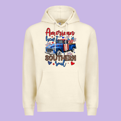 American Heart Southern Soul Truck Premium Hoodie Designed By Neo Western
