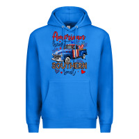 True Royal American heart southern soul truck Premium Hoodie - Neo Western