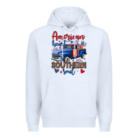 White American heart southern soul truck Premium Hoodie - Neo Western