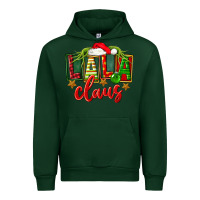 Forest Green Christmas lala claus Urban Hoodie - FaDigitalArtStudio
