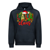 Navy Christmas lala claus Urban Hoodie - FaDigitalArtStudio