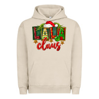 Pigment French Oak Christmas lala claus Urban Hoodie - FaDigitalArtStudio