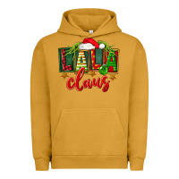 Pigment Peanut Butter Christmas lala claus Urban Hoodie - FaDigitalArtStudio