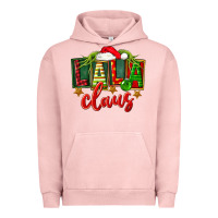 Pigment Salmon Christmas lala claus Urban Hoodie - FaDigitalArtStudio