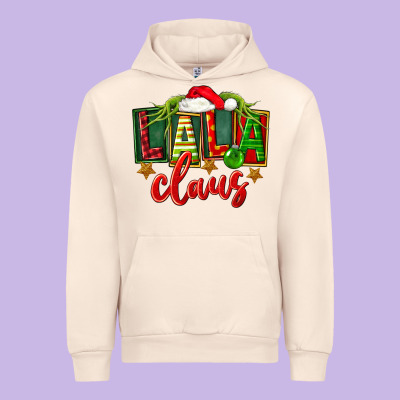Christmas Lala Claus Urban Hoodie Designed By Fadigitalartstudio