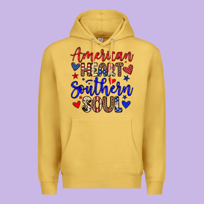 American Heart Southern Soul Premium Hoodie Designed By Neo Western
