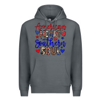 Rock American heart southern soul Premium Hoodie - Neo Western