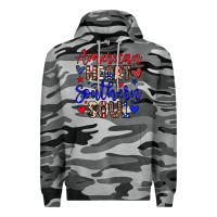 Slate Camo American heart southern soul Premium Hoodie - Neo Western