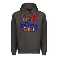 Smoke American heart southern soul Premium Hoodie - Neo Western