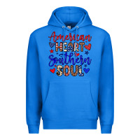 True Royal American heart southern soul Premium Hoodie - Neo Western