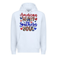 White American heart southern soul Premium Hoodie - Neo Western