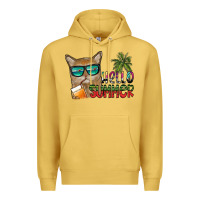 Antique Gold hello summer Premium Hoodie - SublimationCraftShop