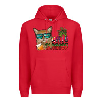 Red hello summer Premium Hoodie - SublimationCraftShop