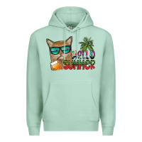 Seafoam hello summer Premium Hoodie - SublimationCraftShop