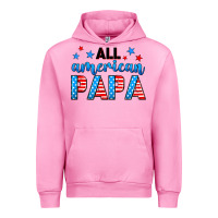 Fuchsia Pink All American papa Urban Hoodie - Neo Western
