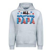Heather Grey All American papa Urban Hoodie - Neo Western