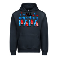 Navy All American papa Urban Hoodie - Neo Western
