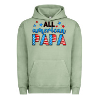 Pigment Oil Green All American papa Urban Hoodie - Neo Western