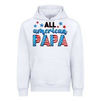 White All American papa Urban Hoodie - Neo Western