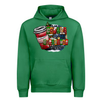 Emerald coffe Urban Hoodie - CowhideDigitalArt