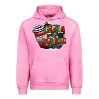 Fuchsia Pink coffe Urban Hoodie - CowhideDigitalArt