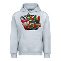 Heather Grey coffe Urban Hoodie - CowhideDigitalArt
