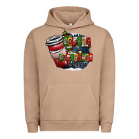 Pigment Burro coffe Urban Hoodie - CowhideDigitalArt