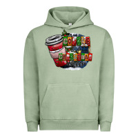 Pigment Oil Green coffe Urban Hoodie - CowhideDigitalArt